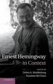 Ernest Hemingway in Context