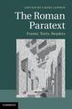 The Roman Paratext: Frame, Texts, Readers