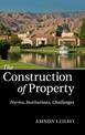 The Construction of Property: Norms, Institutions, Challenges