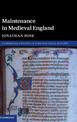 Maintenance in Medieval England