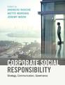 Corporate Social Responsibility: Strategy, Communication, Governance