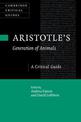 Aristotle's Generation of Animals: A Critical Guide