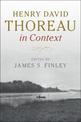 Henry David Thoreau in Context