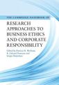 Cambridge Handbook of Research Approaches to Business Ethics and Corporate Responsibility