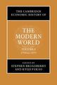 The Cambridge Economic History of the Modern World: Volume 1, 1700 to 1870