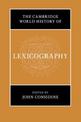 The Cambridge World History of Lexicography