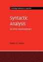 Syntactic Analysis: An HPSG-based Approach