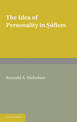 The Idea of Personality in Sufism: Three Lectures Delivered in the University of London