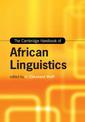 The Cambridge Handbook of African Linguistics