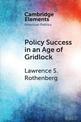 Policy Success in an Age of Gridlock: How the Toxic Substances Control Act was Finally Reformed