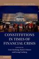 Constitutions in Times of Financial Crisis