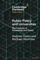 Public Policy and Universities: The Interplay of Knowledge and Power