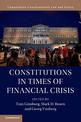 Constitutions in Times of Financial Crisis