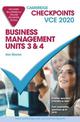 Cambridge Checkpoints VCE Business Management Units 3&4 2020