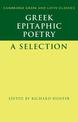 Greek Epitaphic Poetry: A Selection