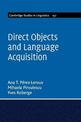 Direct Objects and Language Acquisition