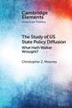 The Study of US State Policy Diffusion: What Hath Walker Wrought?