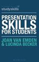 Presentation Skills for Students