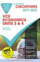 Cambridge Checkpoints VCE Economics Units 3 and 4 2017-2021 and Quiz Me More