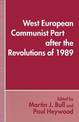 West European Communist Parties after the Revolutions of 1989