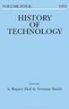 History of Technology Volume 4