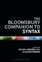 The Bloomsbury Companion to Syntax