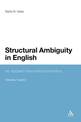 Structural Ambiguity in English: An Applied Grammatical Inventory