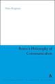 Peirce's Philosophy of Communication: The Rhetorical Underpinnings of the Theory of Signs