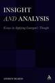 Insight and Analysis: Essays in Applying Lonergan's Thought