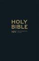 NIV Thinline Black Leather Bible