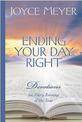 Ending Your Day Right (Blue Imitation Leather): Devotions for Each Evening of the Year