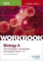 OCR A-Level Year 2 Biology A Workbook: Communication, homeostasis and energy (Topics 1-7)