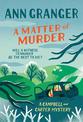 A Matter of Murder: Campbell & Carter mystery 7