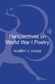 Perspectives on World War I Poetry