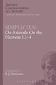 Simplicius: On Aristotle On the Heavens 1.1-4