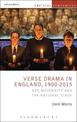 Verse Drama in England, 1900-2015: Art, Modernity and the National Stage