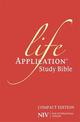 NIV Compact Life Application Study Bible (Anglicised): Pink Soft-tone