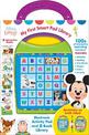 Disney Baby: My First Smart Pad Library Electronic Activity Pad and 8-Book Library Sound Book Set: Electronic Activity Pad and 8