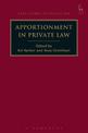 Apportionment in Private Law