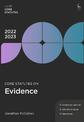 Core Statutes on Evidence 2022-23