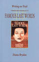 Writing on Trial: Timothy Findley's 'Famous Last Words'