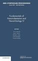 Fundamentals of Nanoindentation and Nanotribology IV: Volume 1049