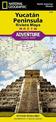 Northern Yucatn/maya Sites, Mexico: Travel Maps International Adventure Map