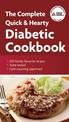 The Complete Quick & Hearty Diabetic Cookbook