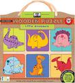 Green Start Little Dinosaurs Wooden Puzzle