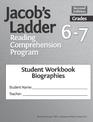 Jacob's Ladder Reading Comprehension Program: Grades 6-7, Student Workbooks, Biographies (Set of 5)