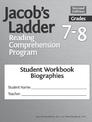 Jacob's Ladder Reading Comprehension Program: Grades 7-8, Student Workbooks, Biographies (Set of 5)