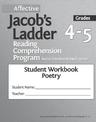 Affective Jacob's Ladder Reading Comprehension Program: Grades 4-5, Student Workbooks, Poetry (Set of 5)