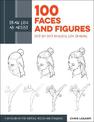 Draw Like an Artist: 100 Faces and Figures: Step-by-Step Realistic Line Drawing *A Sketching Guide for Aspiring Artists and Desi