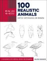 Draw Like an Artist: 100 Realistic Animals: Step-by-Step Realistic Line Drawing  **A Sourcebook for Aspiring Artists and Designe